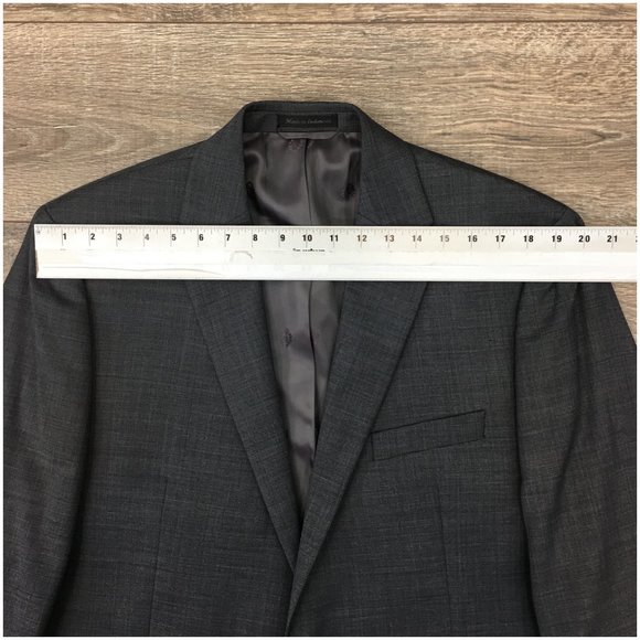 Ralph Lauren Mens Blazer Sport Coat Two Button Casual Jacket Size 44L Wool Suits - Picture 9 of 13